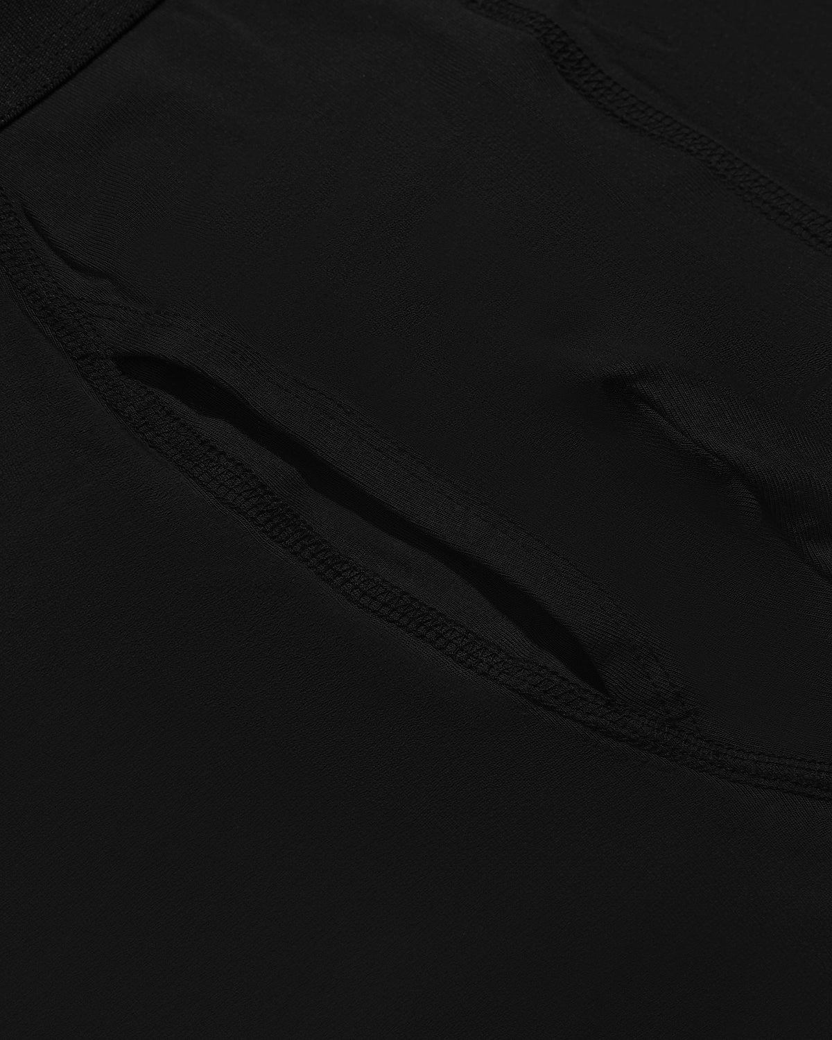 Black Boxer Trunks W/ Fly 3-Pack