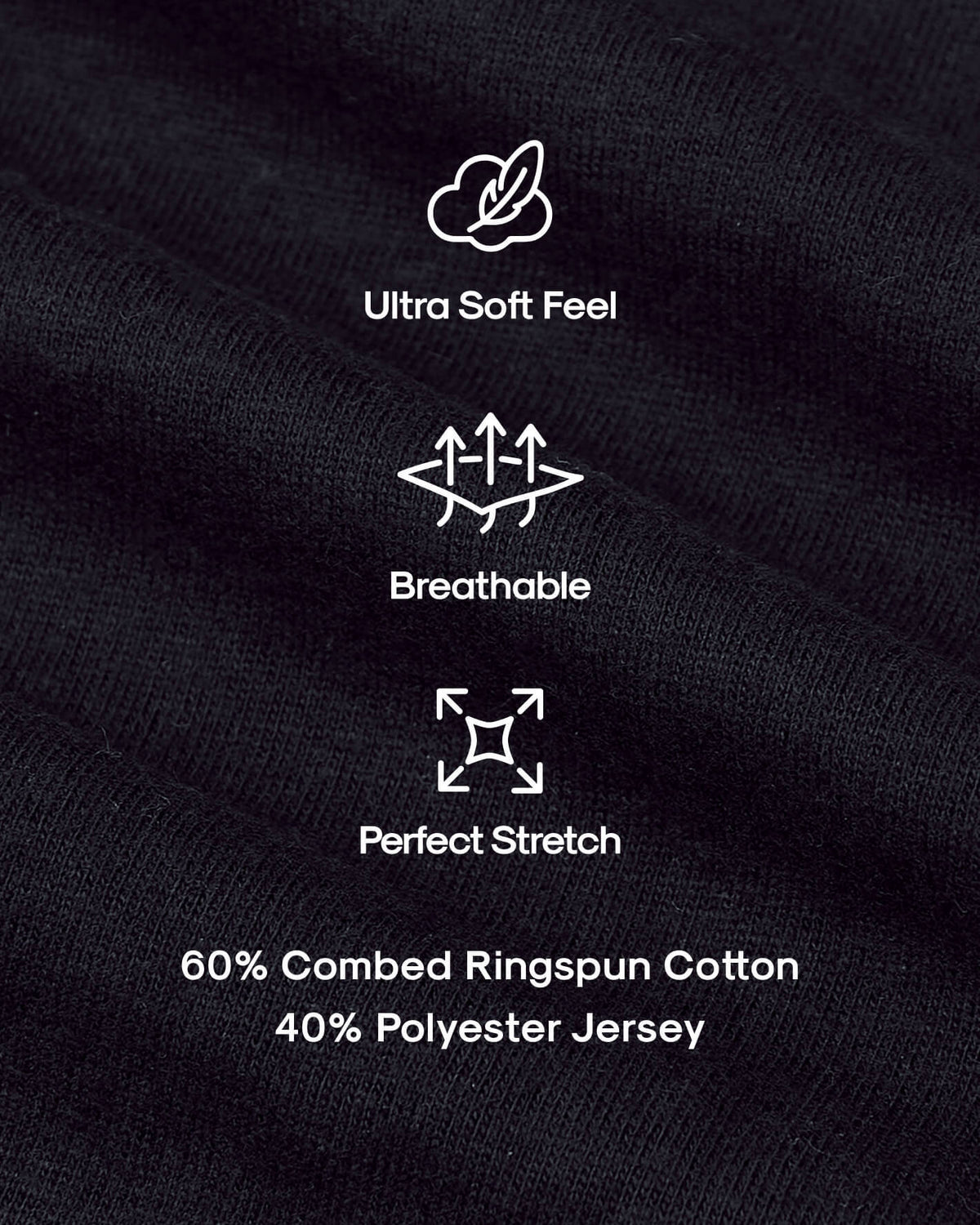 Black Classic Long Sleeve Crew Neck 10-Pack