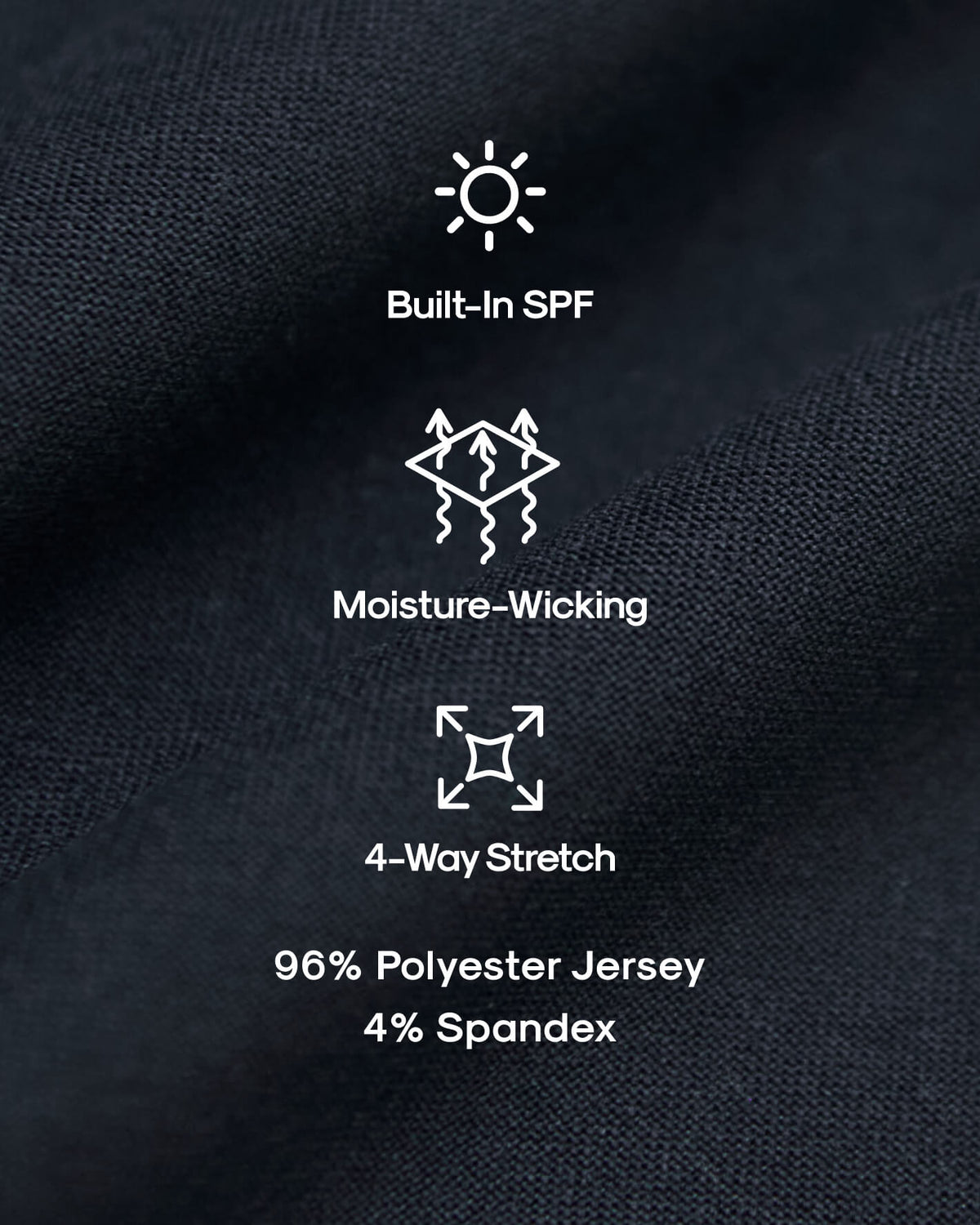 Navy Active Crew Neck Tee