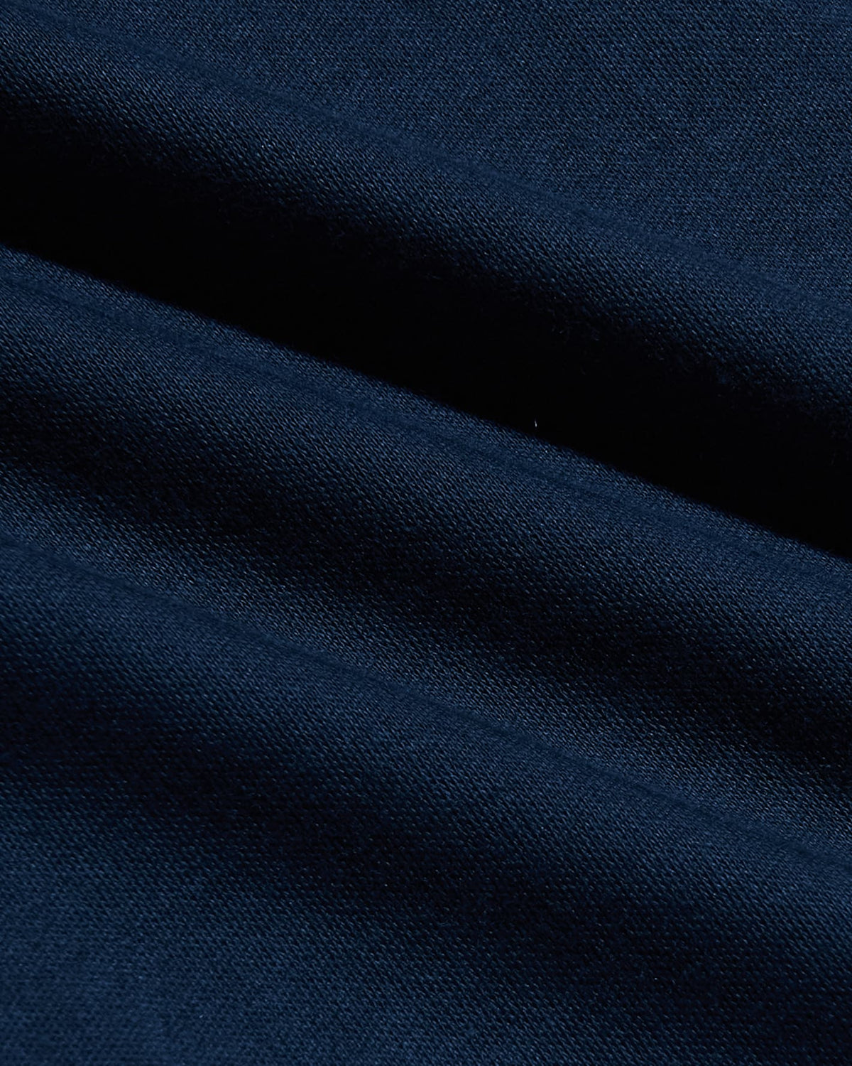 Navy Pima Cotton Blend Crew