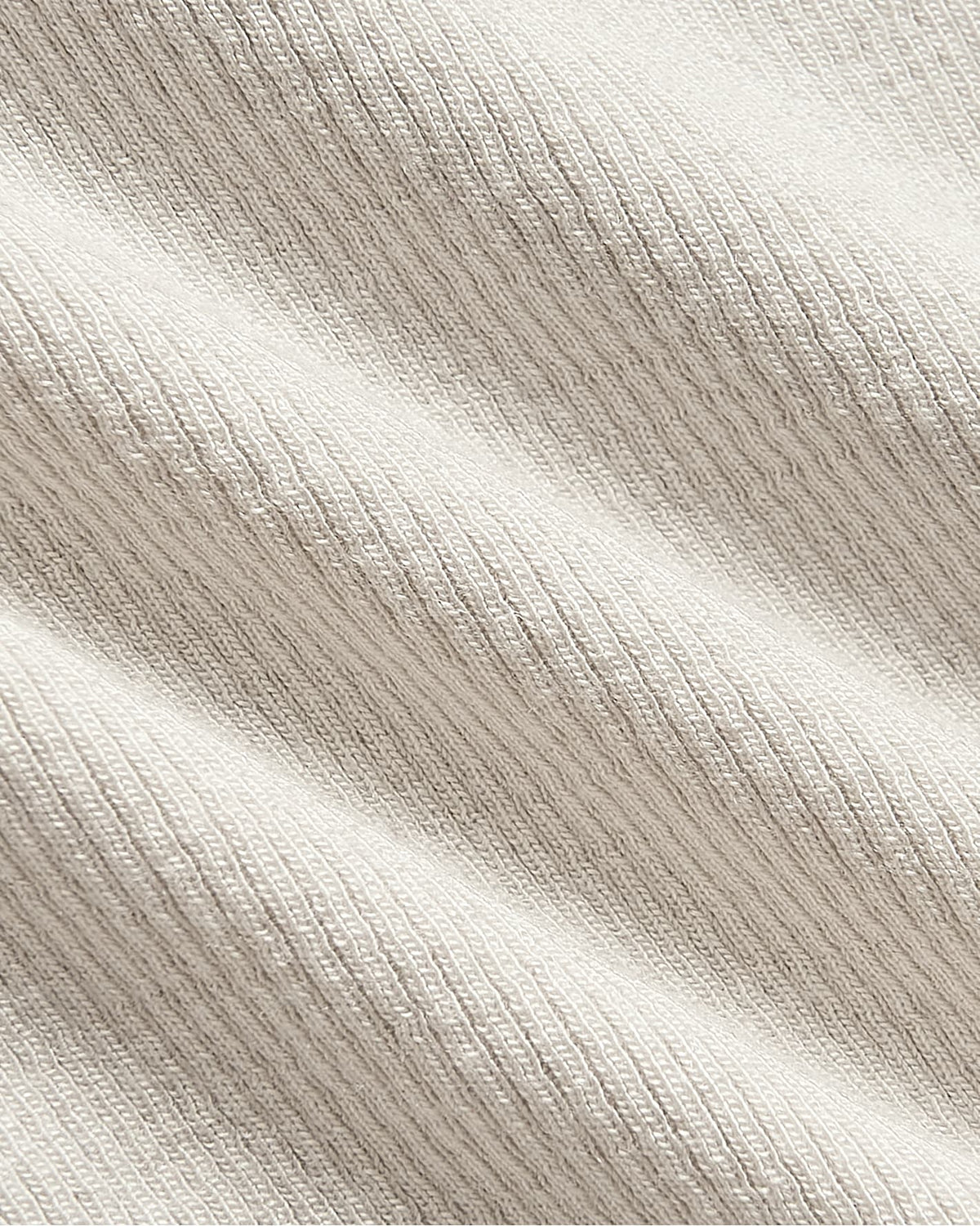 Womens Oatmeal Ribbed U-Neck Tee 3-Pack