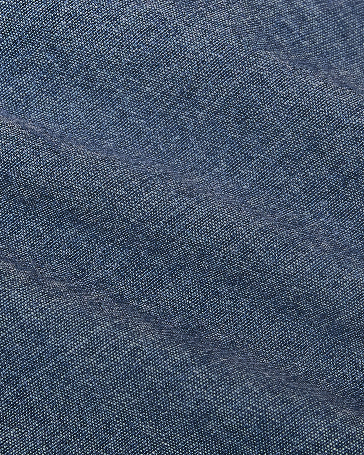 Light Indigo Wash Long Sleeve Chambray Shirt