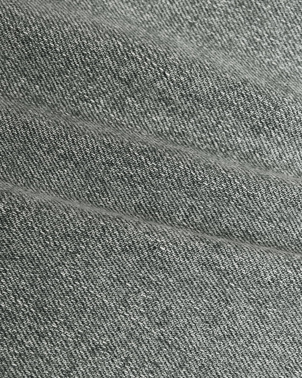 Medium Gray Wash Straight Authentic Denim Jeans