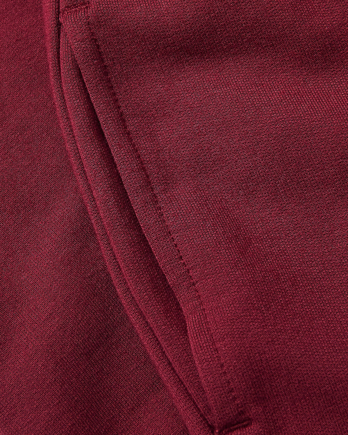 Girls Dark Maroon Relaxed Joggers