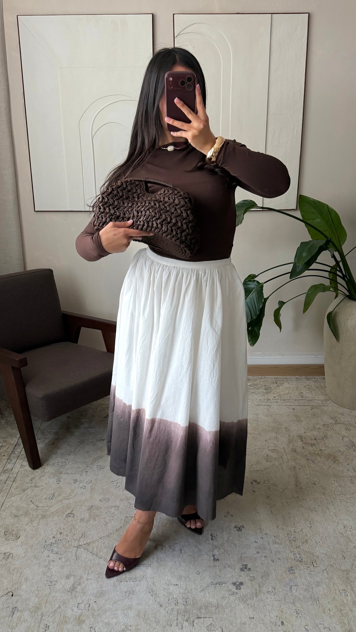 Haut Lira I Marron Chocolat