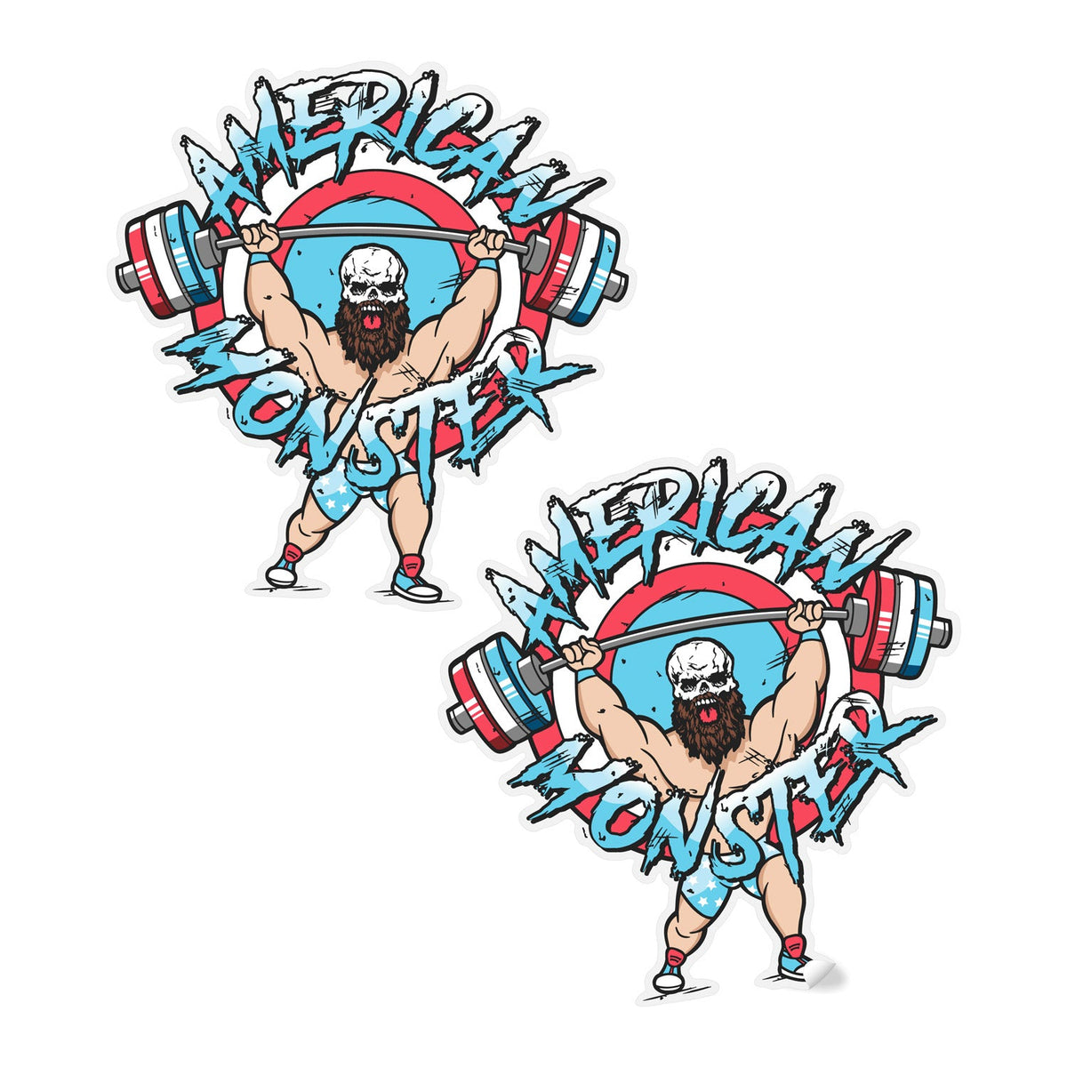 BARBELL STICKER