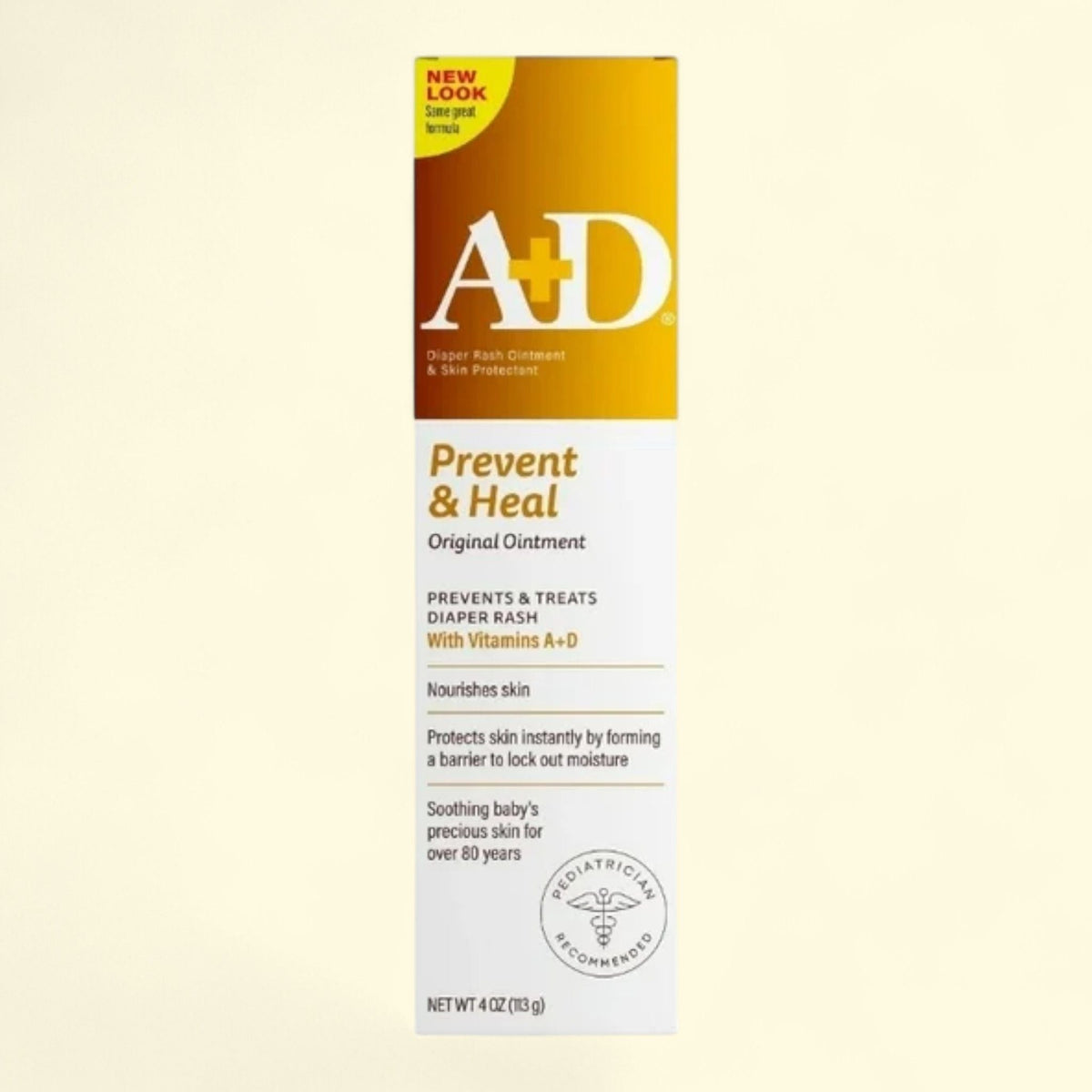 A+D Diaper Rash Ointment, 4oz