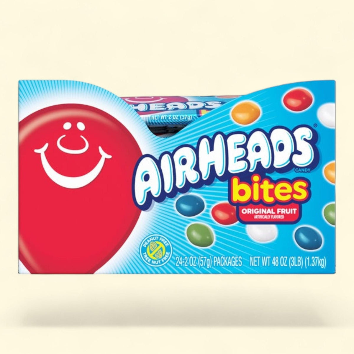 AirHeads Bites, Fruit, 2 oz, 24-count