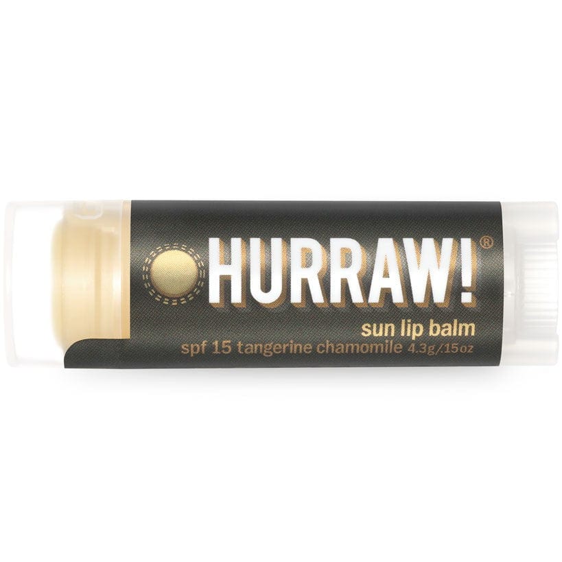 Hurraw Lip Balm - Spf 15+ Tangerine Chamomile Vanilla