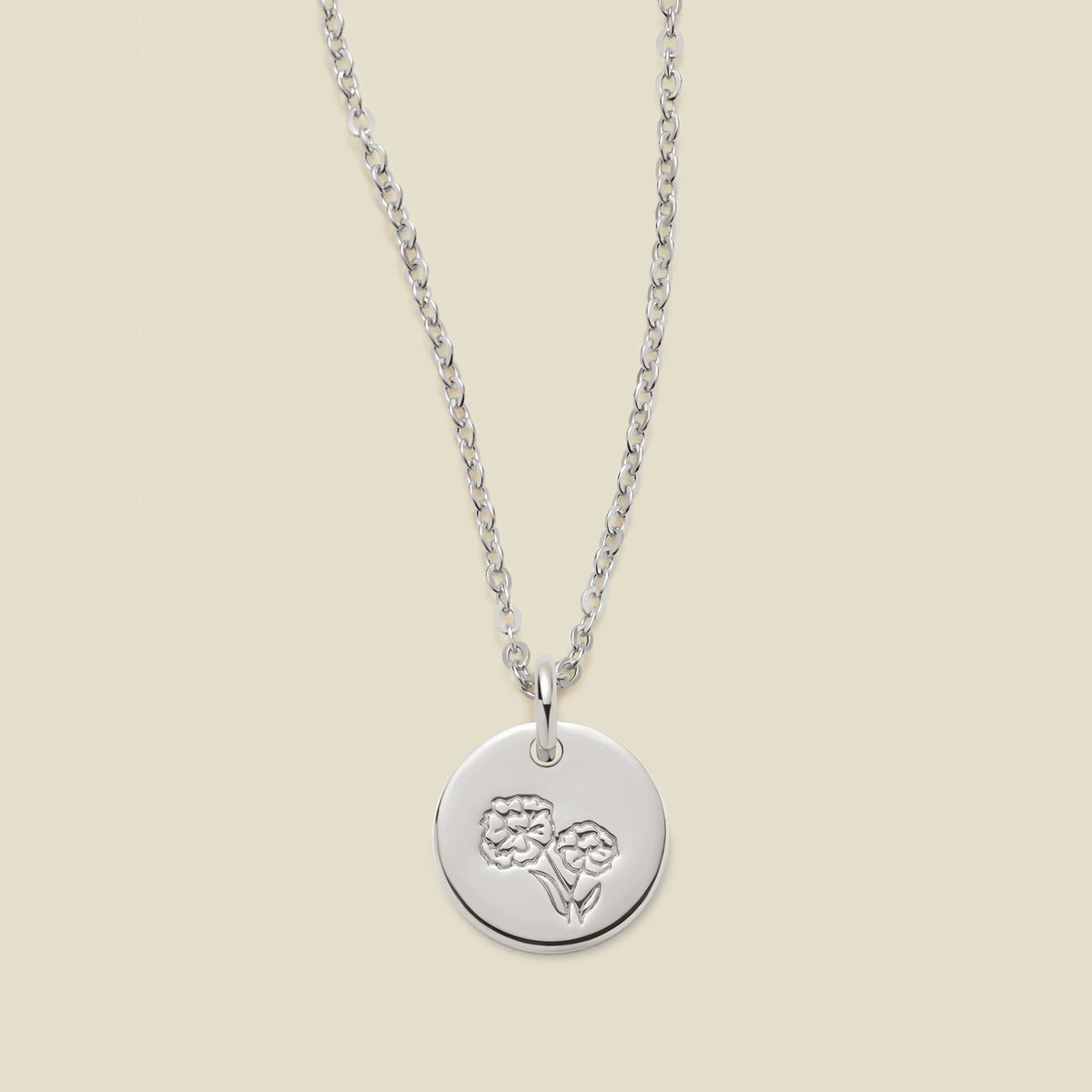 October Birth Flower Necklace