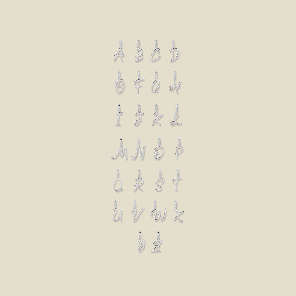 Script Initial Z Charm