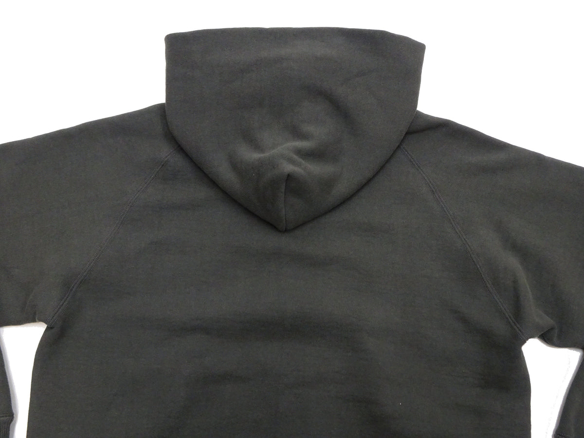TOYS McCOY Steve McQueen Pullover Hoodie - Extra Heavyweight 14.8oz Loopwheeled Fleece Hooded Sweatshirt - Made in Japan - (TMC2542 030 Faded Black)
