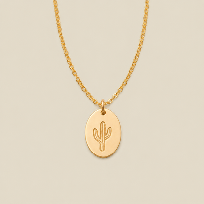 Mini Oval Necklace