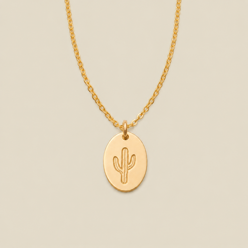 Mini Oval Necklace