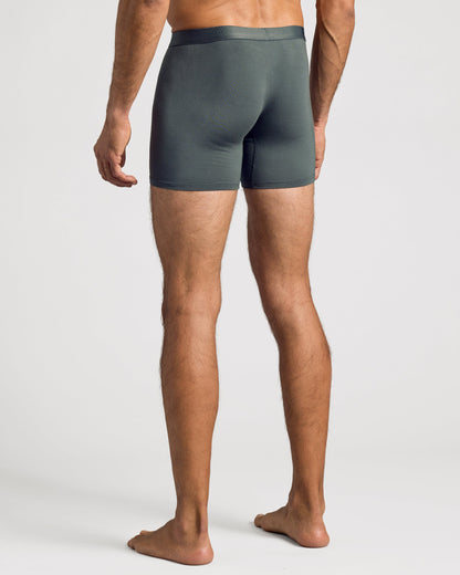Carbon Boxer Briefs 6-Pack