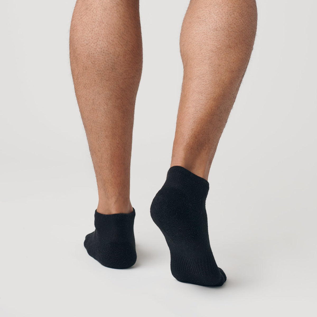 Black Ankle Socks 12-Pack