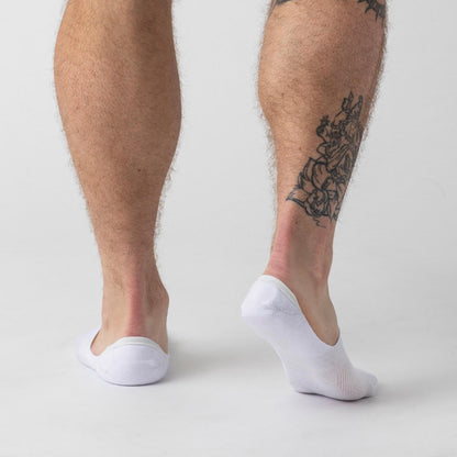 White No Show Socks 6-Pack