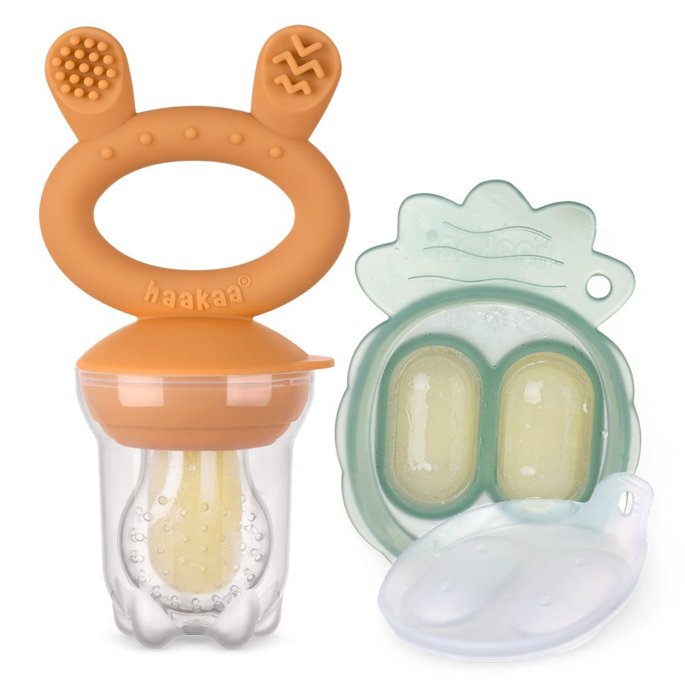 Haakaa Fresh Food Feeder with Mini Nibble Tray