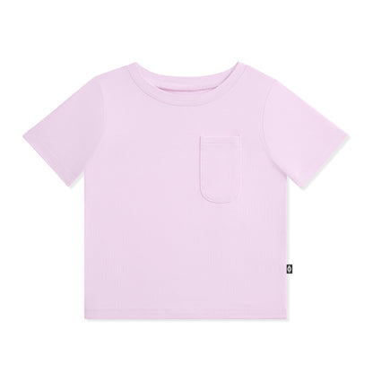 Toddler Crew Neck Tee in Thistle