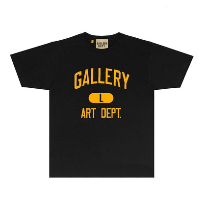 Gallery Dept T Shirt Retro Printed Loose Short-Sleeved Shirt (part2)