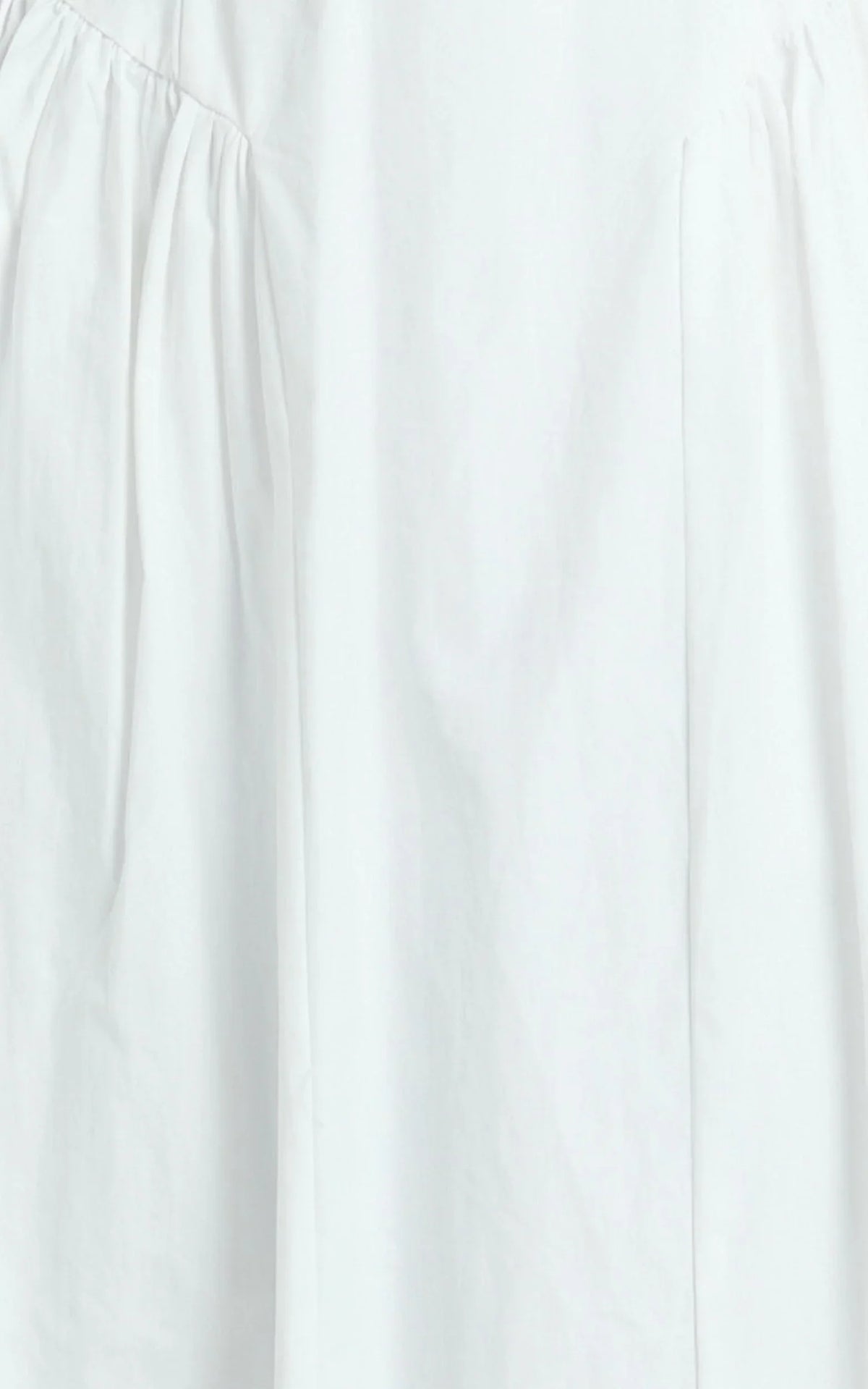 Danielle Midi Dress - Halter Neck Fit And Flare Dress in Off White