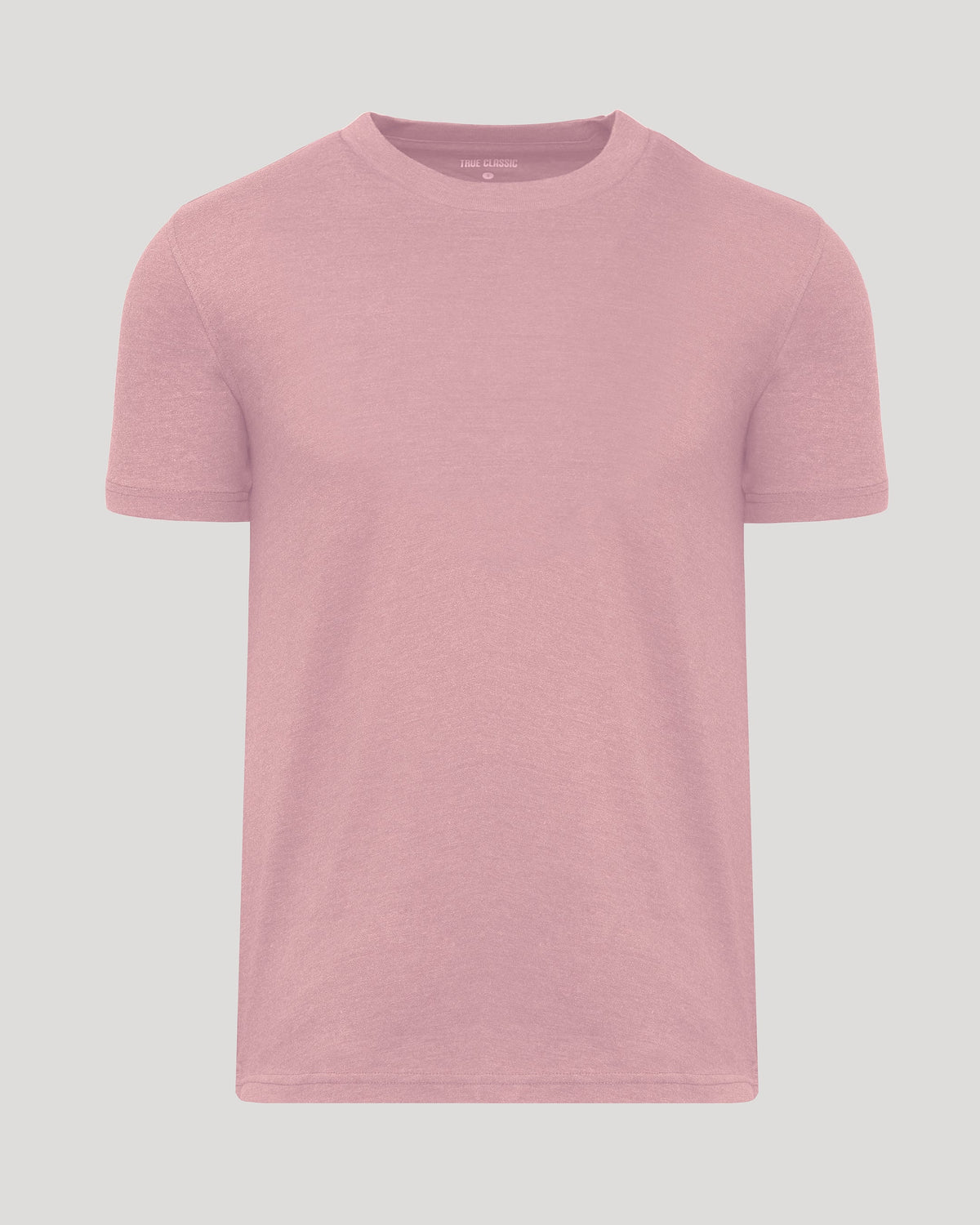 Light Heather Boysenberry Classic Crew Neck