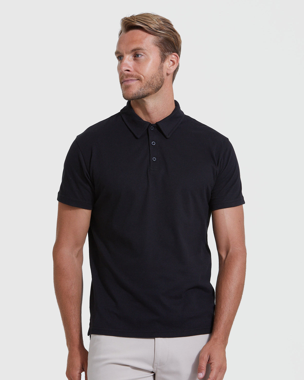 Black Classic Polo 6-Pack