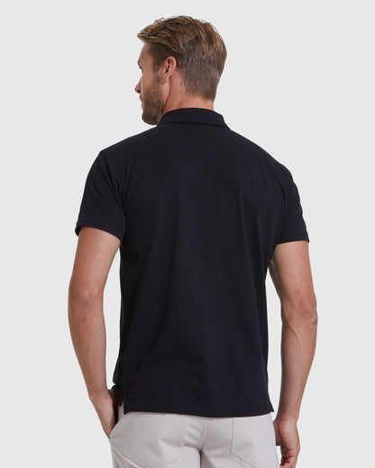 Black Classic Polo 6-Pack