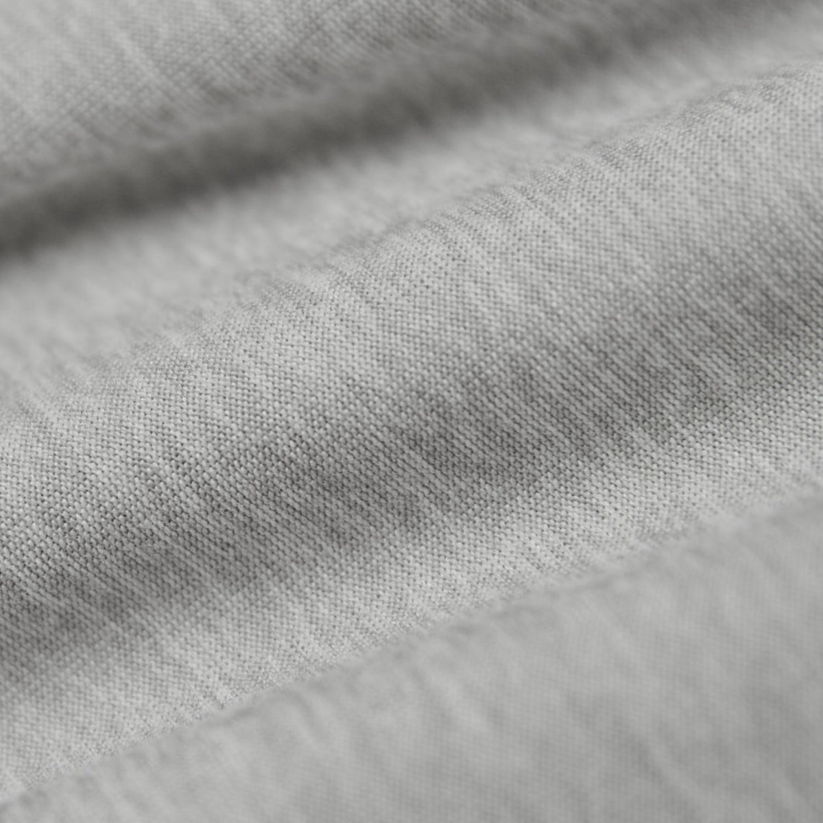 Heather Light Gray Active Long Sleeve Crew T-Shirt