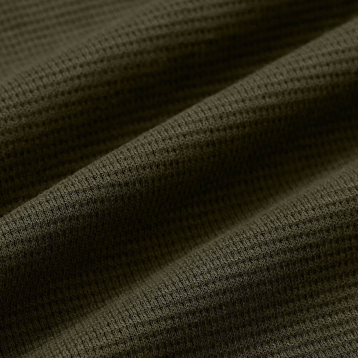 Military Green Waffle Hoodie