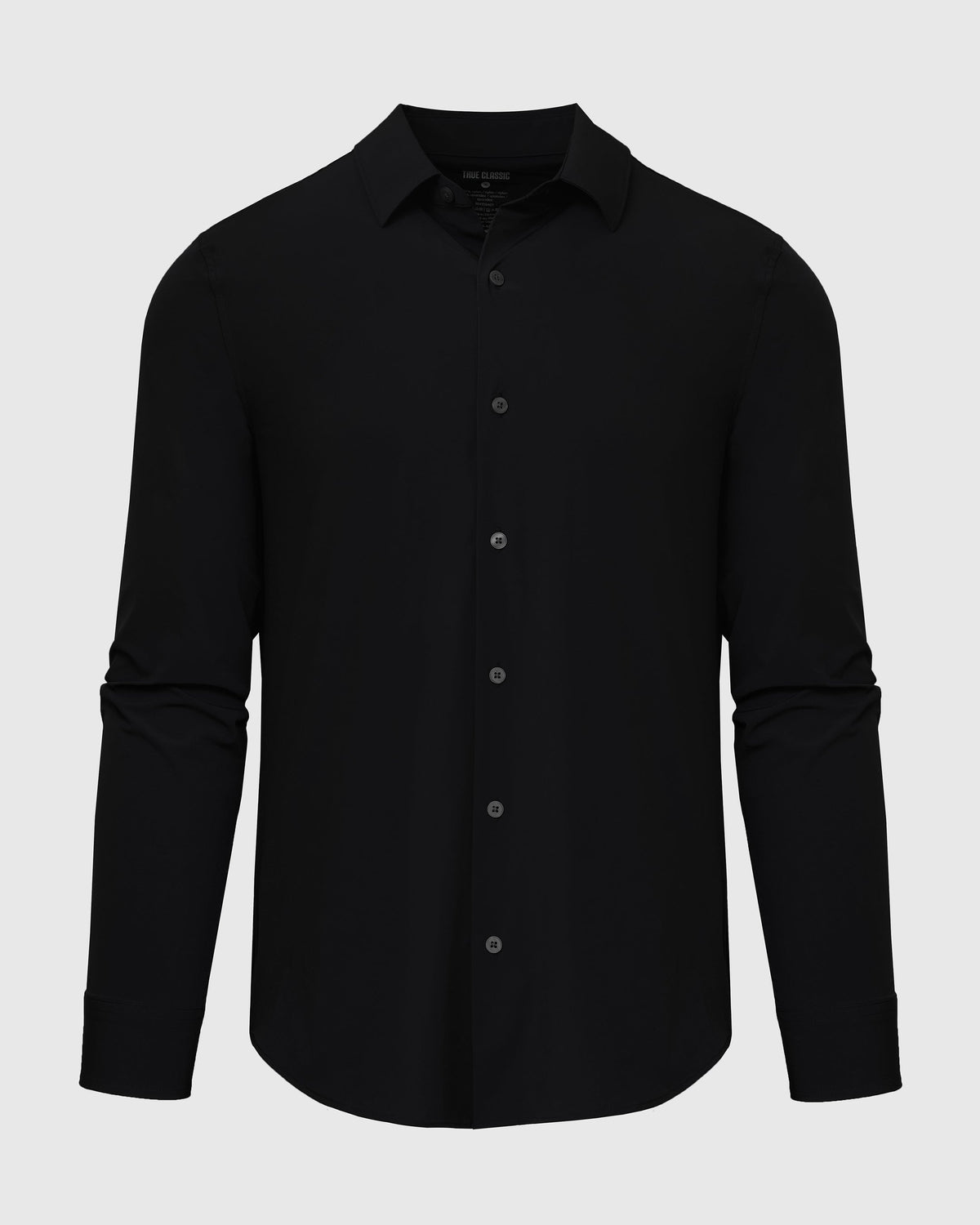 Black Lightweight Dress Shirt