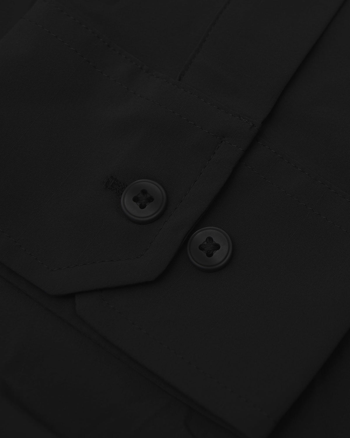 Black Lightweight Dress Shirt