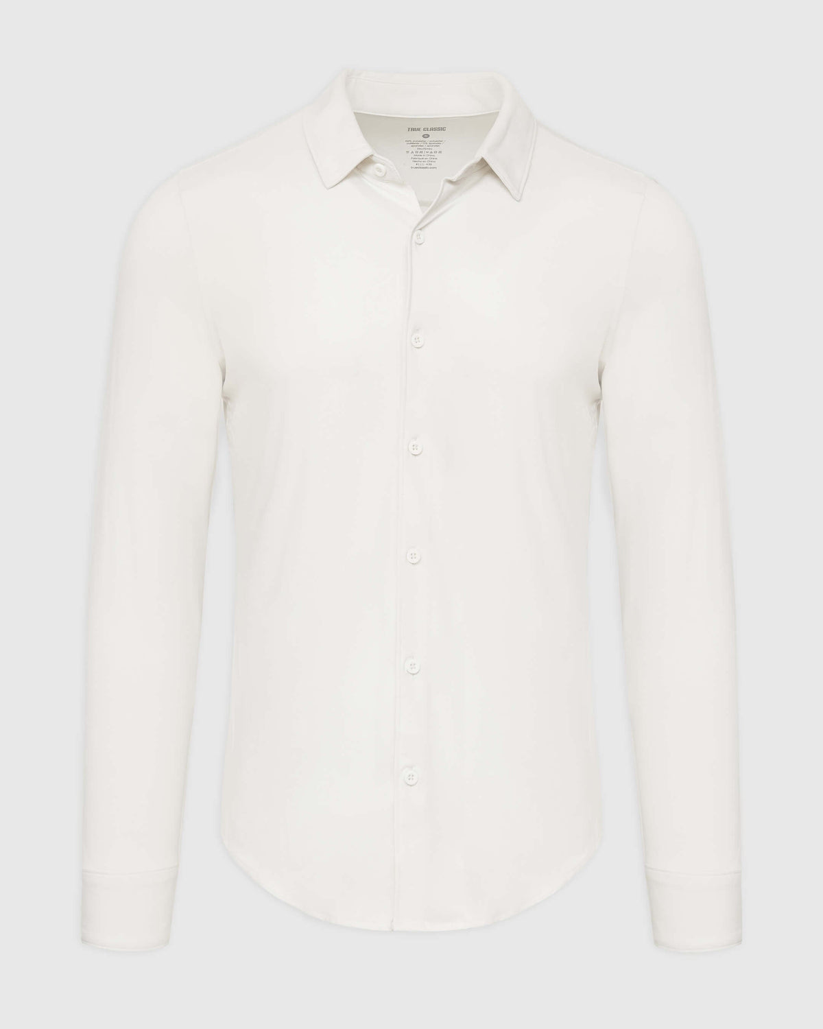 Ecru Long Sleeve Do-It-All Comfort Shirt