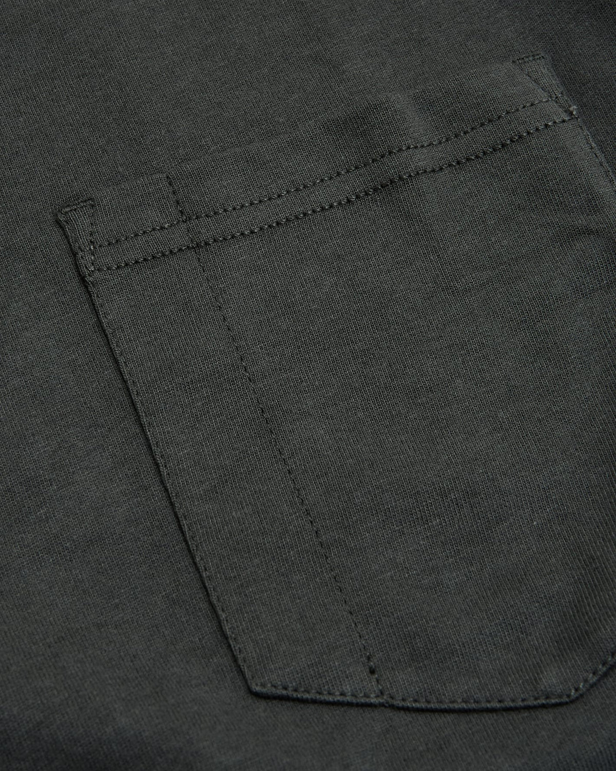 Carbon Tall Heavyweight Long Sleeve Pocket Crew