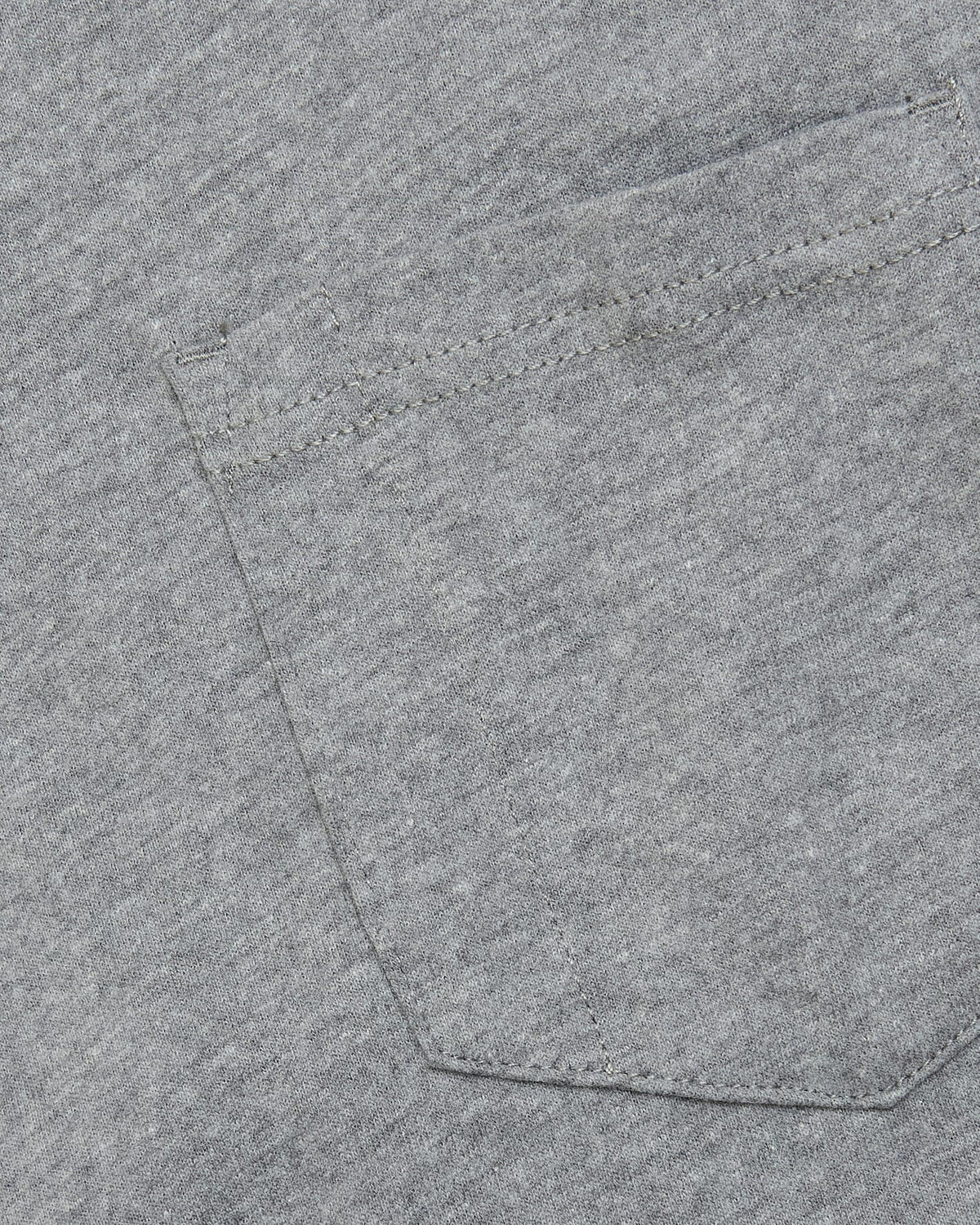 Heather Gray Tall Heavyweight Pocket Crew