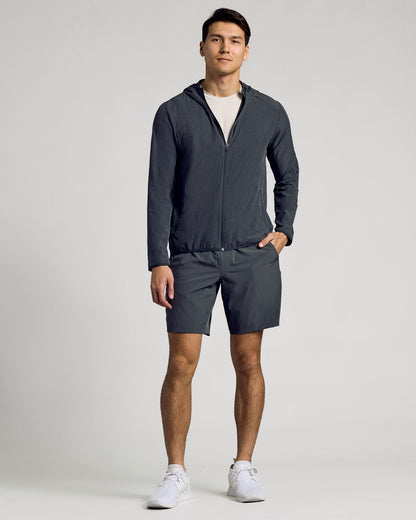 Charcoal Heather Gray Active Shell Jacket