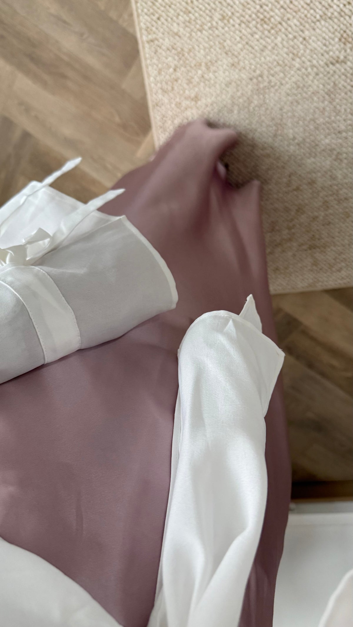 Jupe Ultra Longue Satin 0895 Rose