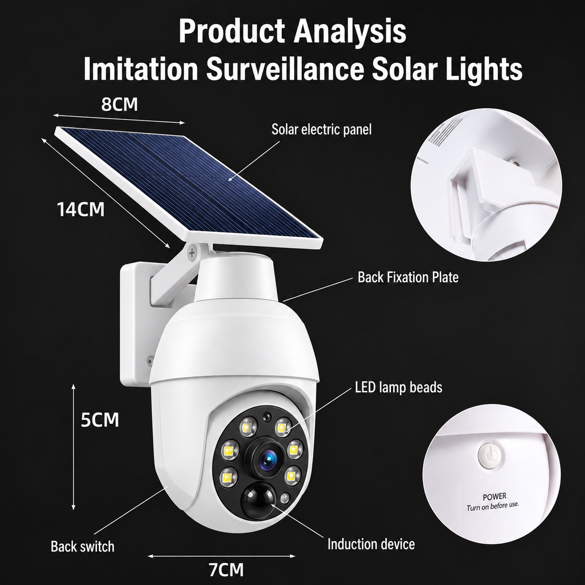 🔥 LAST 6 HOURS! 50% OFF – Solar Fake Security Camera & Street Light