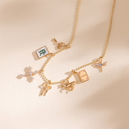 Mahjong Tile Necklace
