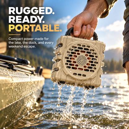 🔥 Limited-Time Sale – Rugged Waterproof Bluetooth Speaker with Powerful Outdoor Sound & Party Mode