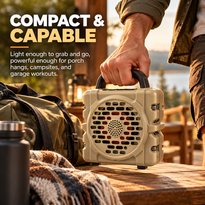 🔥 Limited-Time Sale – Rugged Waterproof Bluetooth Speaker with Powerful Outdoor Sound & Party Mode