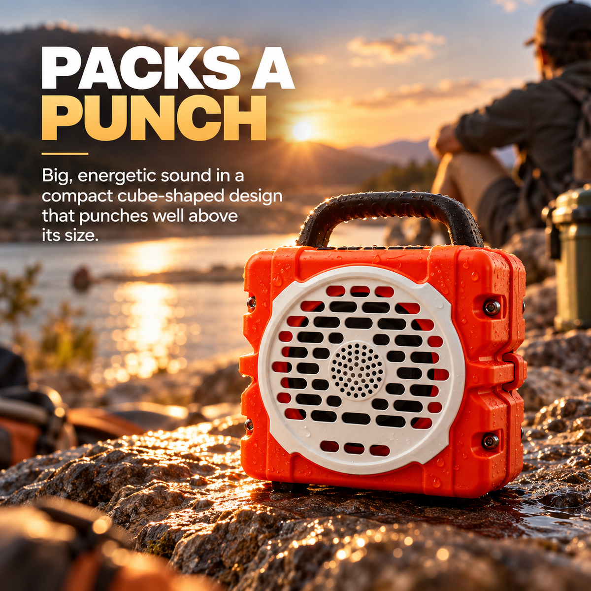 🔥 Limited-Time Sale – Rugged Waterproof Bluetooth Speaker with Powerful Outdoor Sound & Party Mode