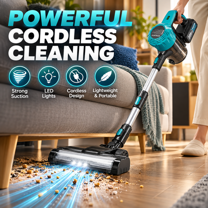 🍂 Fall Sale |  Cordless Vacuum Cleaner – Powerful Cleaning For A Fresher Home