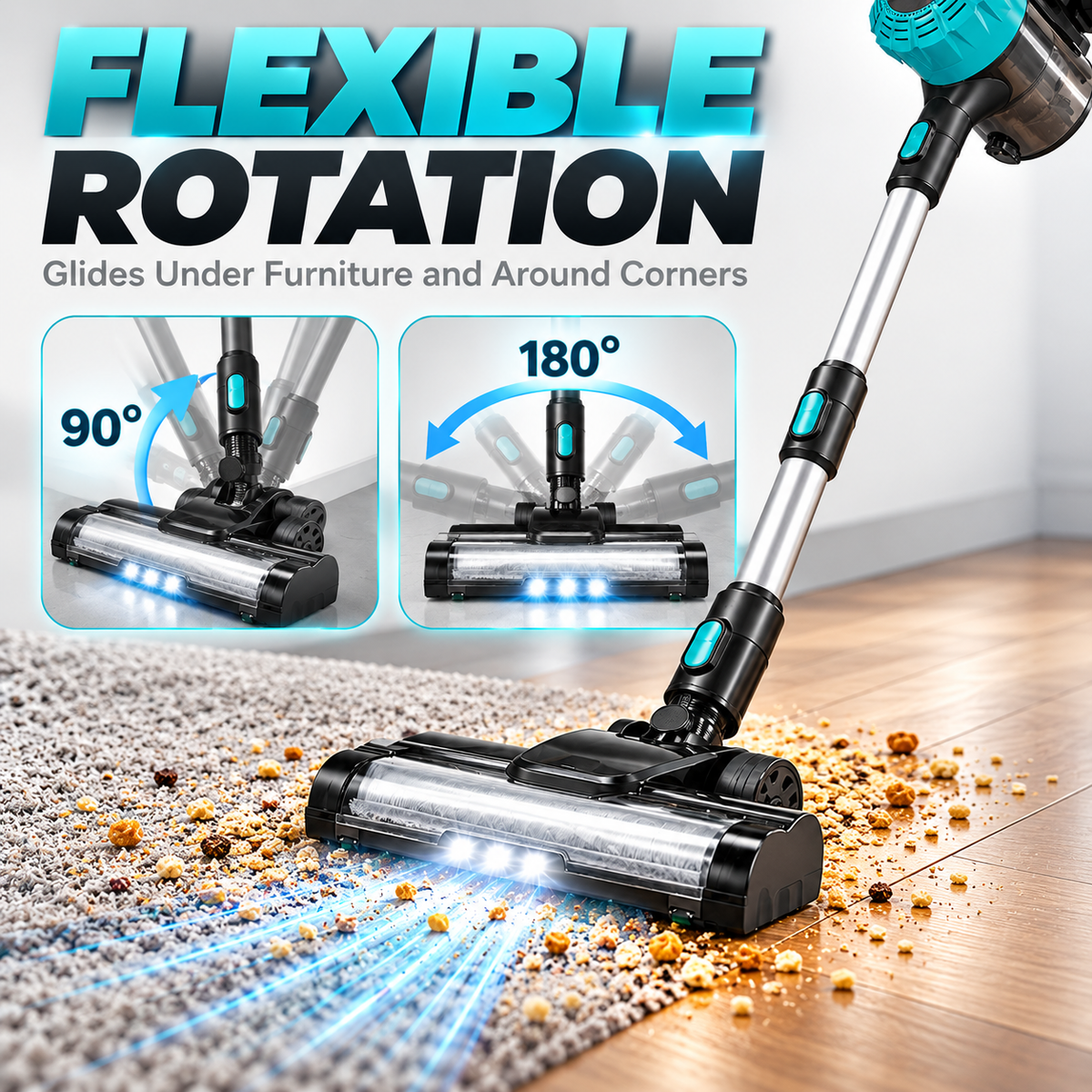 🍂 Fall Sale |  Cordless Vacuum Cleaner – Powerful Cleaning For A Fresher Home