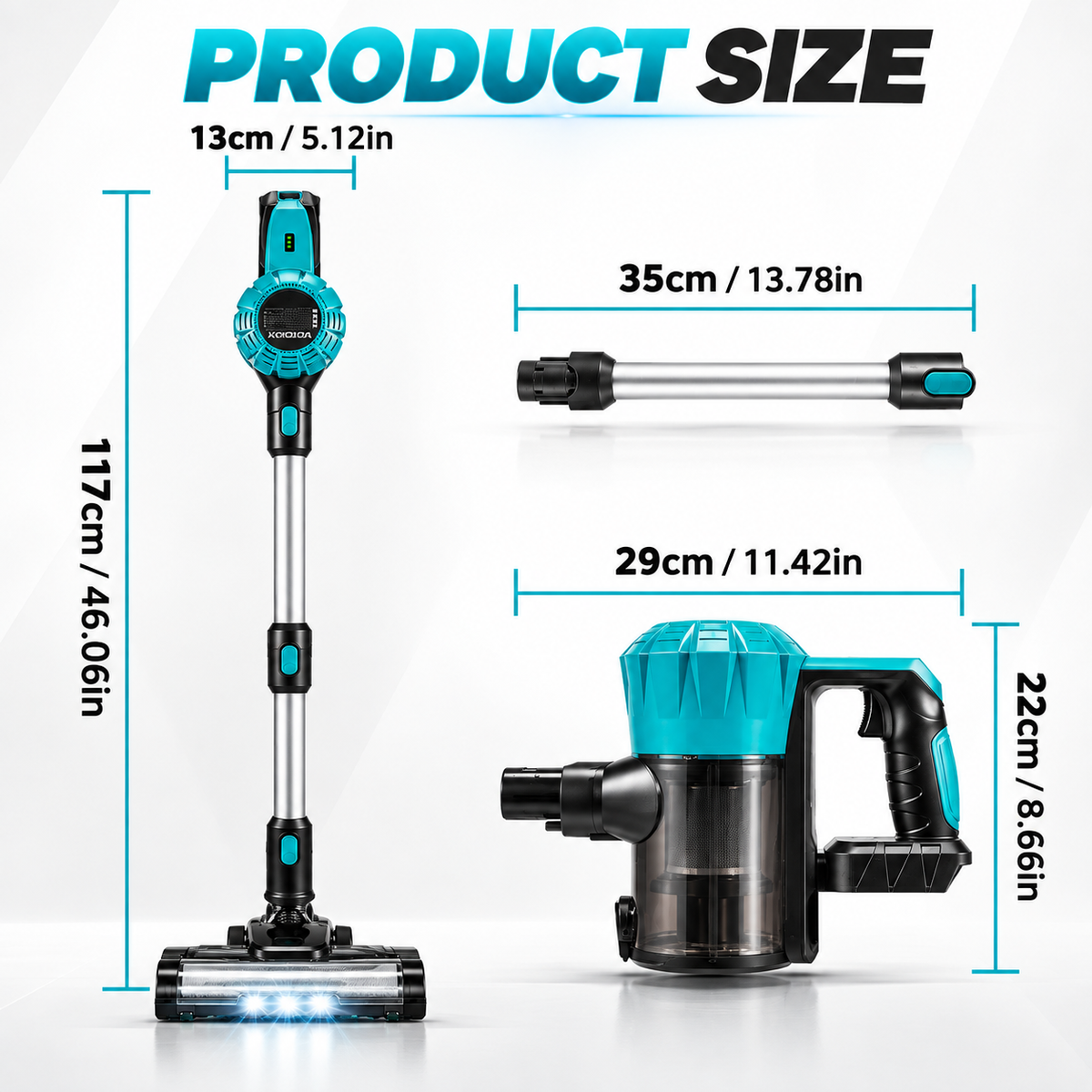 🍂 Fall Sale |  Cordless Vacuum Cleaner – Powerful Cleaning For A Fresher Home