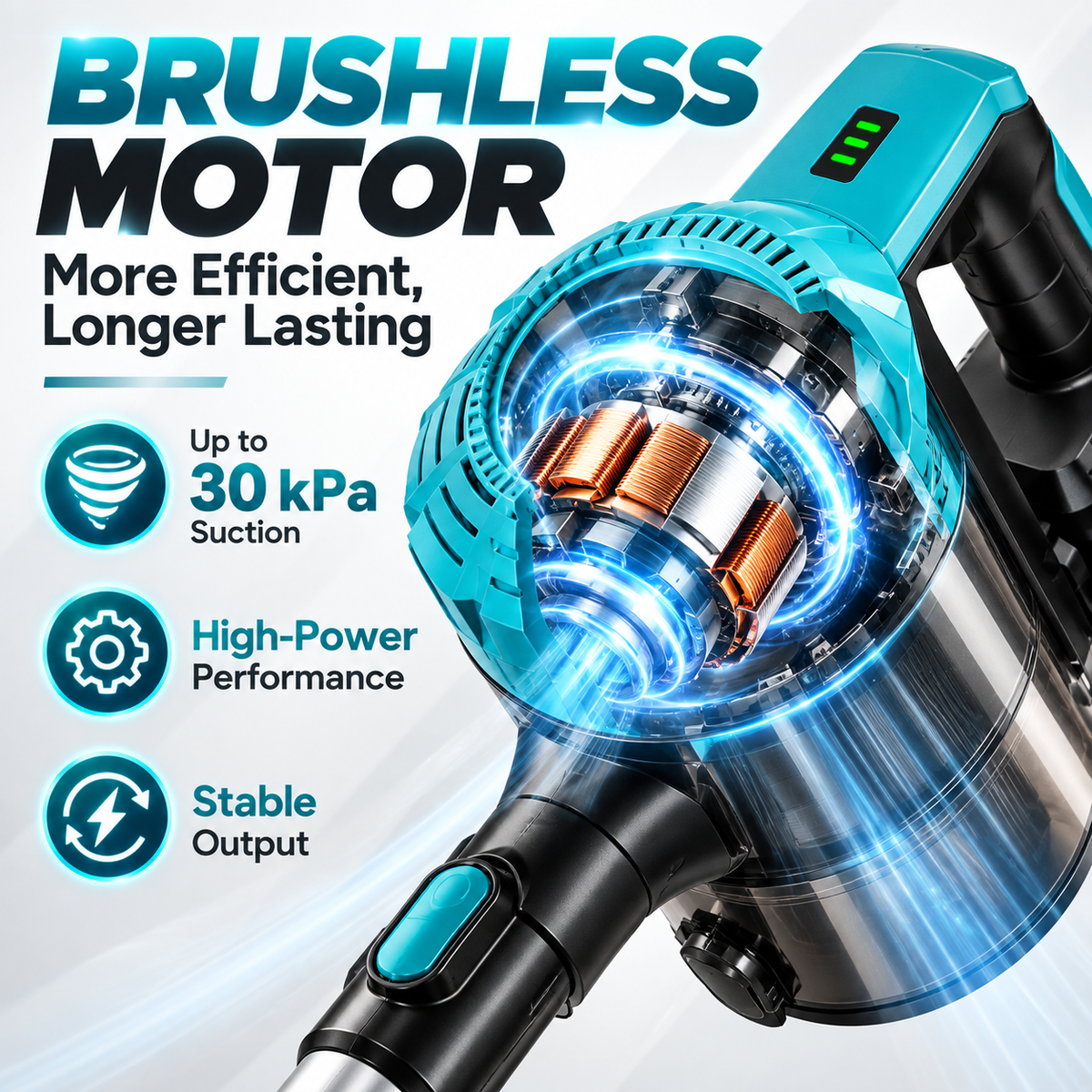 🍂 Fall Sale |  Cordless Vacuum Cleaner – Powerful Cleaning For A Fresher Home