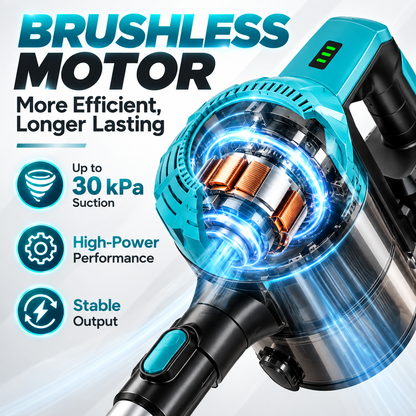 🍂 Fall Sale |  Cordless Vacuum Cleaner – Powerful Cleaning For A Fresher Home