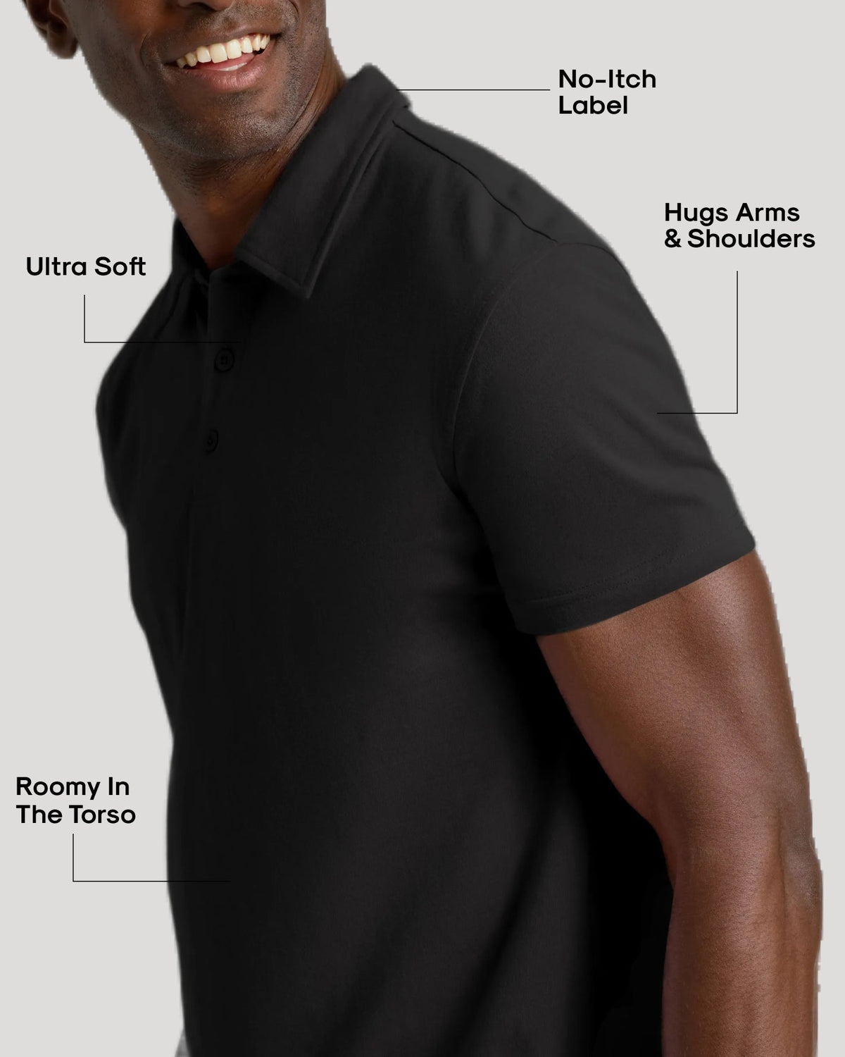 All Black Classic Polo 10-Pack