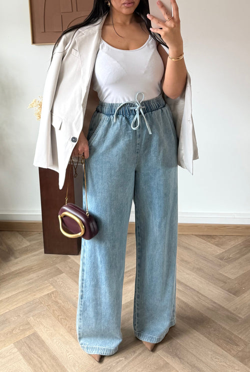Pantalon 8571 I Bleu Clair 1