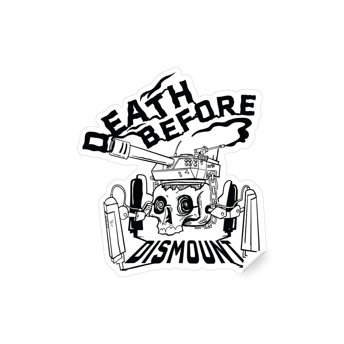 Death Before Dishonor Sticker